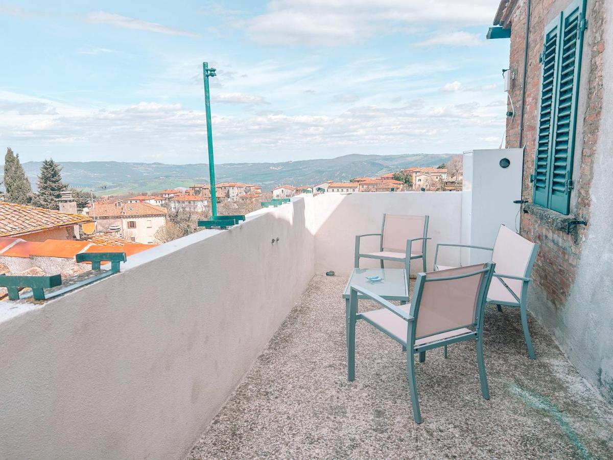 Ferienwohnung Attico Il Magnifico Volterra Exterior foto